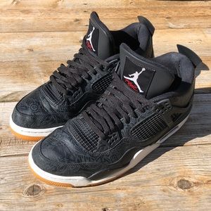 Jordan 4 retro laser